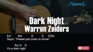 Warren Zeiders - Dark Night Guitar Chords Lyrics