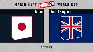2020 Mario Kart World Cup &ndash; Japan vs. United Kingdom &ndash; Semifinals
