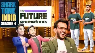 काफी हँसते हुए pitchers' ने enjoy की animation pitch | Shark Tank India S4 | Male Entrepreneurs