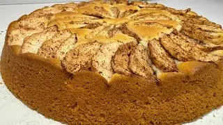 Bu piroqdan yeyən hər kəs sidən reseptini istəyəcək.Almalı darçınlı piroq.