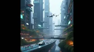 Futuristic City of 2100 &ndash; AI&rsquo;s Vision of the Future! 🌆✨