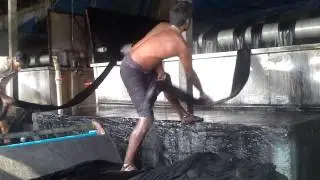 Winch dyeing
