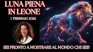 Luna Piena in Leone 1 Febbraio 2026