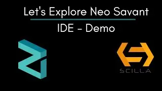 Deploy smart contract with web based Neo Savant IDE  - Zilliqa Demo