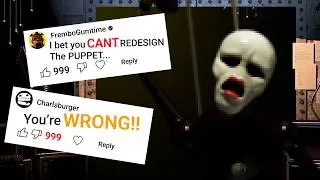 Blender PRO REDESIGNS The MARIONETTE!?