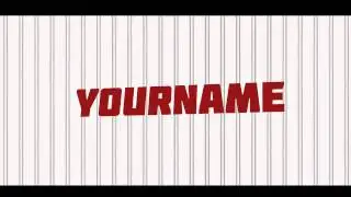 Camtasia Studio 8 | Intro Template #1 - By Rasmus