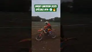 ENDUO LIMOUSIN 2025 SP&Eacute;CIALE #14 💨🔥 #moto #enduro #motoenduro #shorts