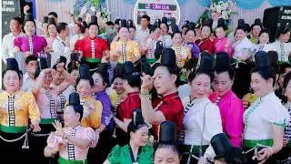 NHIỀU NGHỆ NHÂN NỔI TIẾNG NHẢY MỪNG  NHÀ MỚI NGHỆ NHÂN QUÀNG LẢ, BẢN HỐC, MƯỜNG KHIÊNG