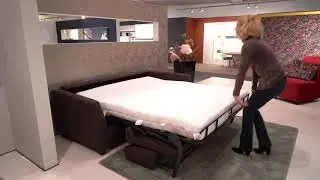 Schlafsofa Dauerschl&auml;fer Jacobi mit Matratze