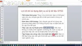 Chạy SPSS  siêu nhanh chóng- chính xác- kết quả đẹp. Zalo dịch vụ SPSS 086 978 6862