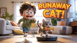The Naughty Cat&rsquo;s Big Prank! 😹 Toonoro&rsquo;s Crazy Morning Adventure!