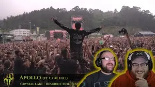 Crystal Lake - Apollo (Live at Resurrection Fest) REACTION