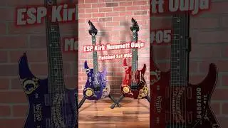 ESP Kirk Hammett Ouija Custom Shop Purple & Red Sparkle!! #esp #espguitars #espjapan #kirkhammett