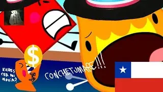 BFDI En Espa&ntilde;ol CHILENO 1: Agarralo todo! (Parte 2)