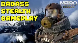 Metro Exodus Immersive Stealth Gameplay: Volga Bandit Camp Raids