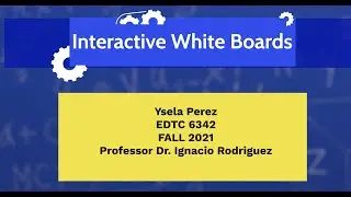 Interactive White Board Technology Implementation Plan