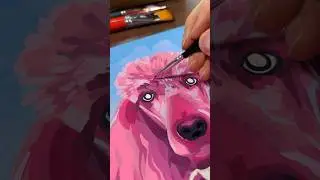 Puppy Portrait! #art #artisttips #cat #illustration #painting #animalart