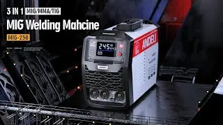 ANDELI MIG Welder MIG-250 New Household MIG Welding Machine without Gas