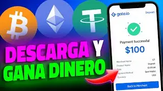 ESTA APP TE REGALA CRYPTO solo por DESCARGARLA 🚀 | Gu&iacute;a GATE.IO