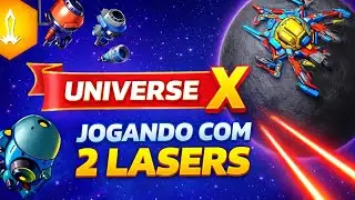 Alien shooter. UNIVERSE X . 2 LASERS !