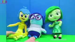 Kids Toys 2017 - INSIDE OUT Disney Pixar Inside Out Plush Joy + Sadness + Disgust Inside Out Video