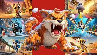 ABC Animals Sound Song 🎮🐾  Animal Racing Game World | Alphabet Song for Kids | Jumpy Jungle TV