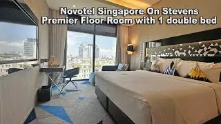 Номер Novotel Singapore On Stevens Premier Floor с 1 двуспальной кроватью