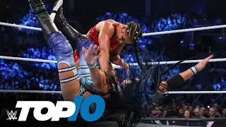 10 лучших моментов пятничного SmackDown: WWE Top 10, 9 февраля 2024 г.