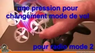 Bind Blade Inductrix et r&eacute;glage des Trims