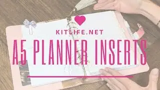 Introducing kitlife A5 Daily Planner Inserts