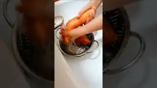 Washing Sweet Potatoes🍠