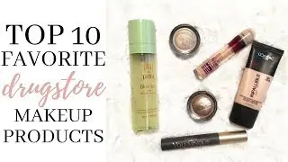 TOP 10 DRUGSTORE FAVORITES