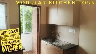 Best colour combination For modular kitchen | Latest Modular kitchen cabinet color combination