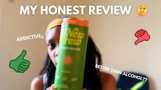 Is &lsquo;New Brew&rsquo; Worth the Hype? | First Time User of Kratom | #nonalcoholicdrink #kratomseltzer