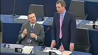 UKIP Nigel Farage MEP - Exposes the new communist Commision 2010