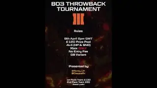 Black Ops 3 Tournament (CLOSED)