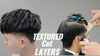 How to Cut Layers Texture Hairmen's | 2025 Layers Haircut Tutorial (Step-by-Step) | Hair men&rsquo;s cut