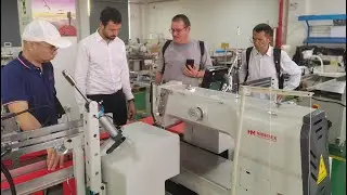 Fully Automated Sewing Machine for Webbing Sling