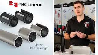 Linear Ball Bearings and Bushings from PBC Linear