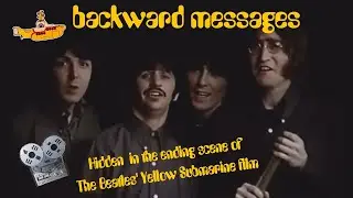 Hidden backward messages in the ending scene of The Beatles' Yellow Submarine film (PAUL IS DEAD)