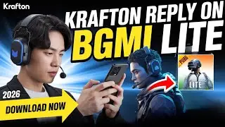 KRAFTON REPLY ON BGMI LITE 😍 | BGMI LITE INDIA RELEASE DATE | PUBG LITE NEW UPDATE