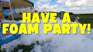BIG TIME BUBBLES | What is a Foam Party? | SAN ANTONIO FOAM PARTIES!