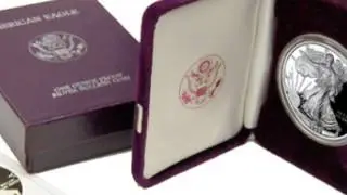 1986 Silver Eagle Proof Coin in Government Packaging