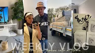 Turning this house into a home 🏡 | New Furniture | Unboxings | Breakfast date & more