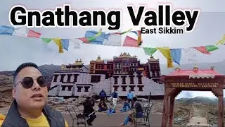 Gnathang Valley ( East Sikkim Gangtok #hillgangtok #nathangvalley #natulapass #nathula #zuluk #silk