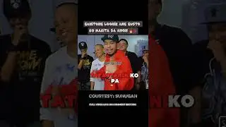 Loonie nag Halimaw 🔥💯 #Loonie #Sunugan #Fliptop #youtubeshorts