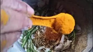 দেশি মুগ ডালের হাতে মাখা খিচুড়ি | Deshi mug dal er khichuri