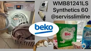 BEKO WMB81241LS Synthetics 60c at @servisslimline