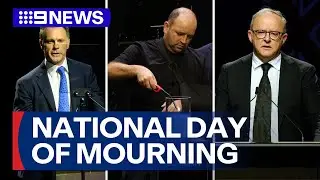Moving tributes heard during National Memorial service | 9 News Australia