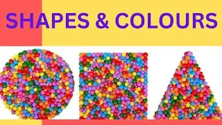 Shapes for Kids,shape Name, shape drawing, shape color, Triangle, Circle,Pentagon,2D shapes,